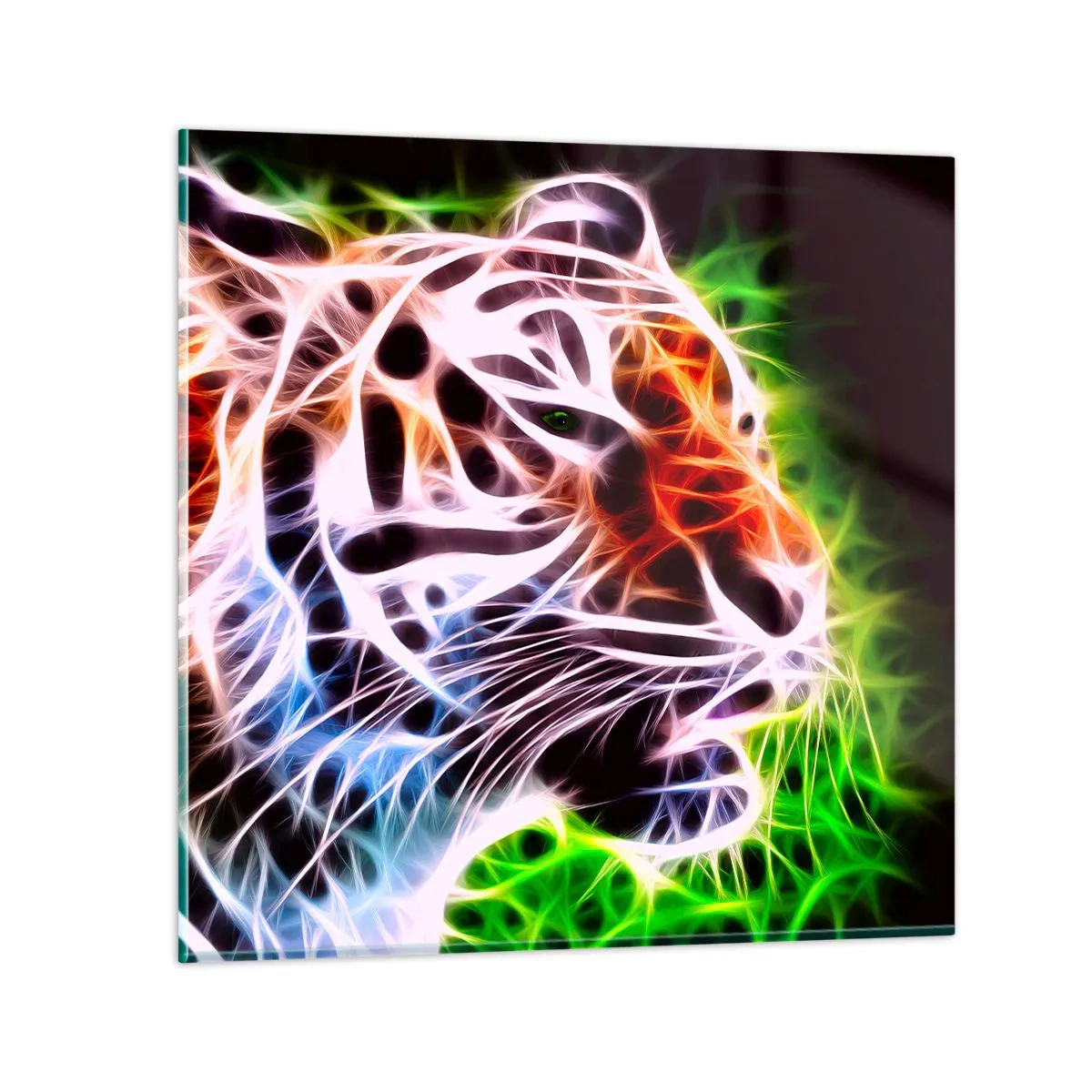 Impression sur verre - Image sur verre - L'aura dangereux - 50x50 cm