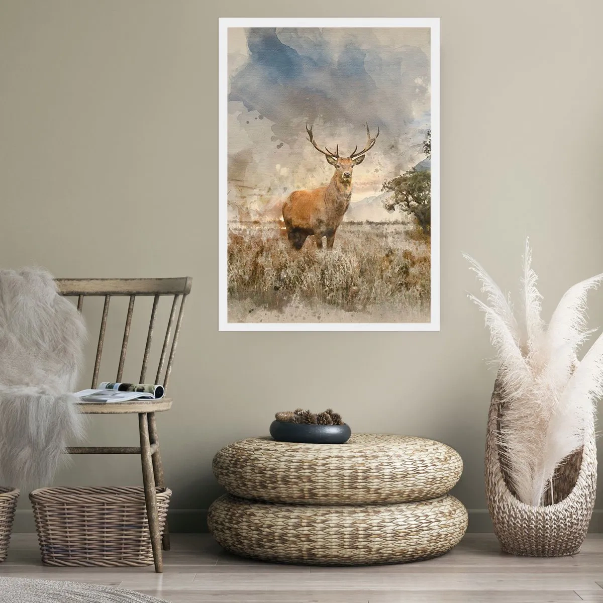 Affiche - Poster - Dignité - force - majesté - 70x100 cm