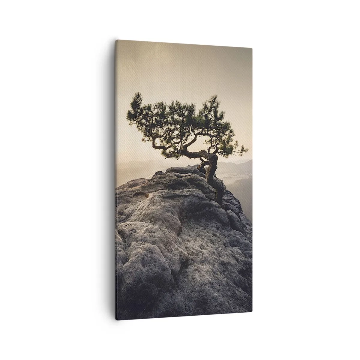 Impression sur toile - Image sur toile - La vie gagne toujours - 55x100 cm