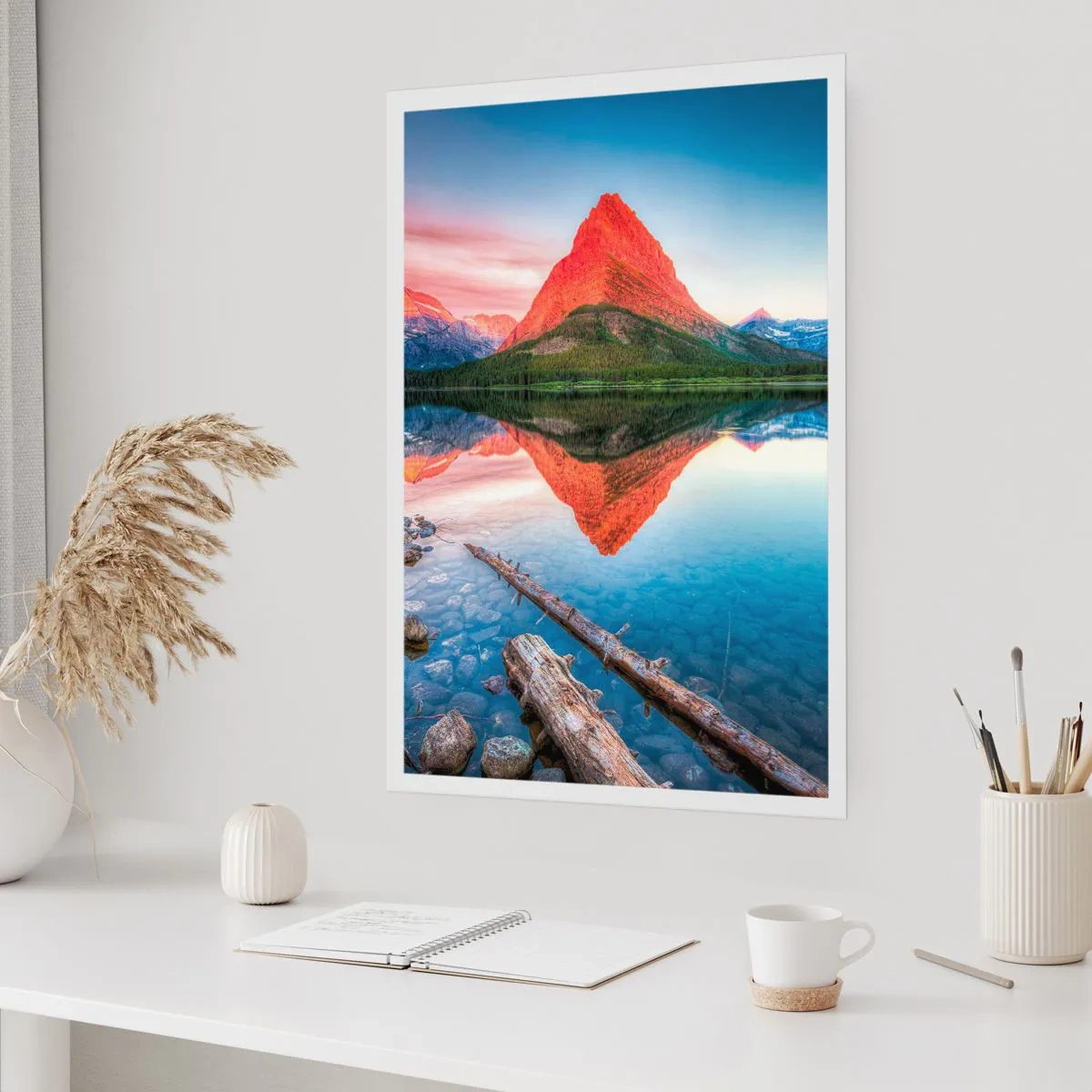 Affiche - Poster - Chaleur et fraicheur - 40x50 cm