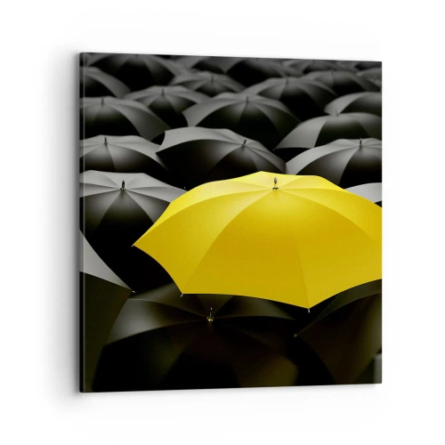 Impression sur toile - Image sur toile - Adieu chagrin - 70x70 cm