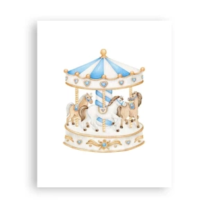 Affiche - Poster - Douce enfance - 40x50 cm