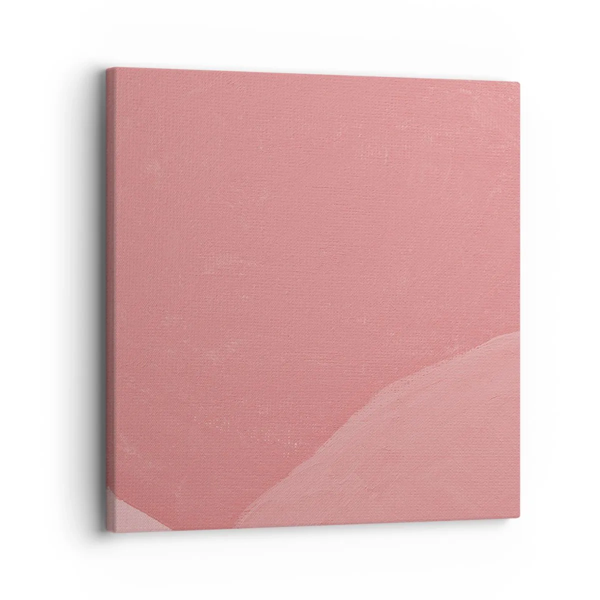 Impression sur toile - Image sur toile - Composition organique en rose - 30x30 cm
