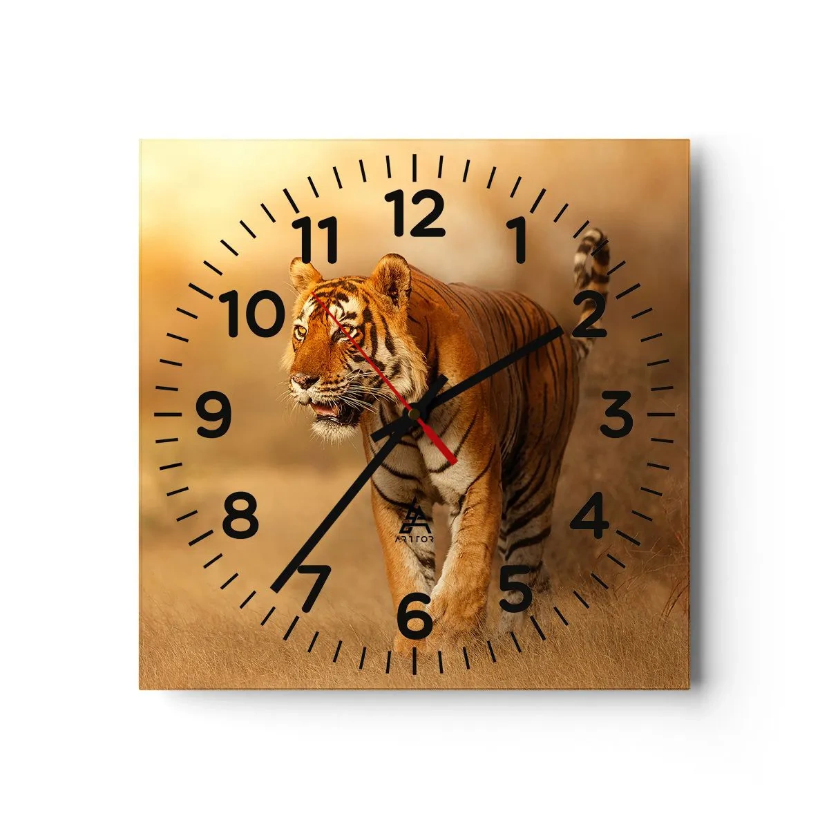 Horloge murale - Pendule murale - Avant l'attaque - 40x40 cm