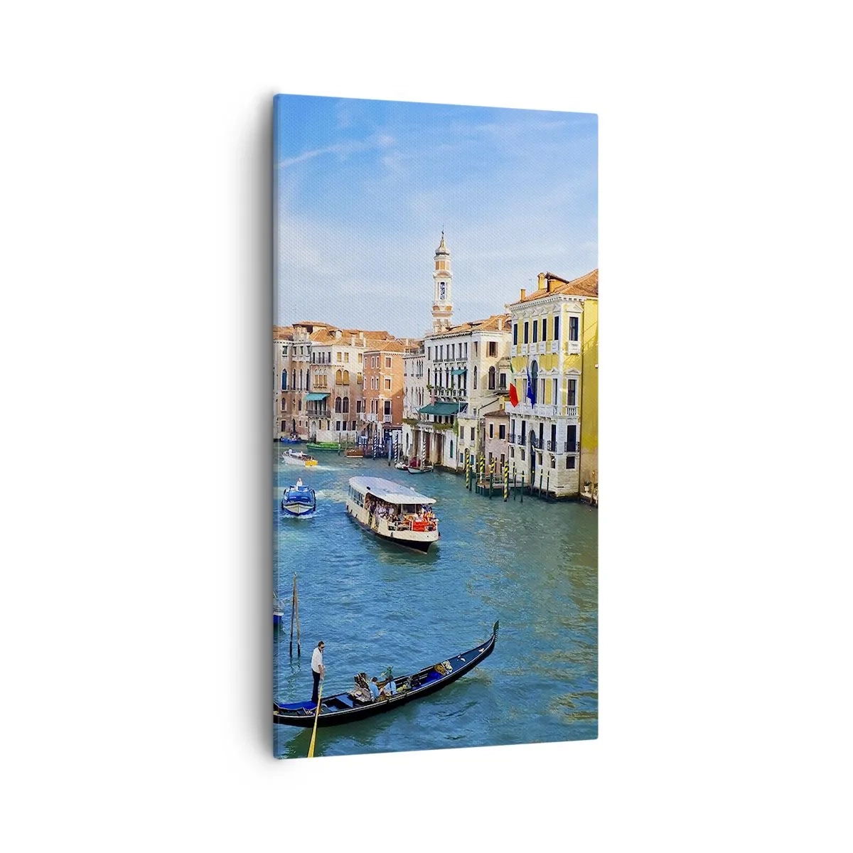 Impression sur toile - Image sur toile - Trafic de rue unique au monde - 55x100 cm