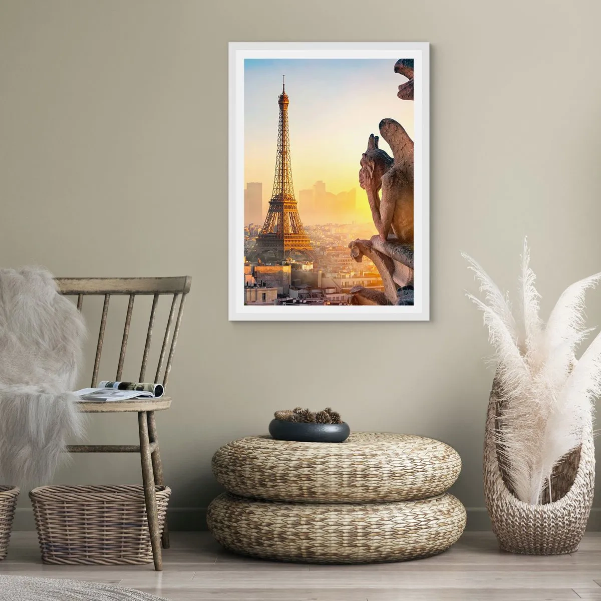 Affiche dans un cadre blanc - Poster - Tellement de choses ont changés... - 61x91 cm