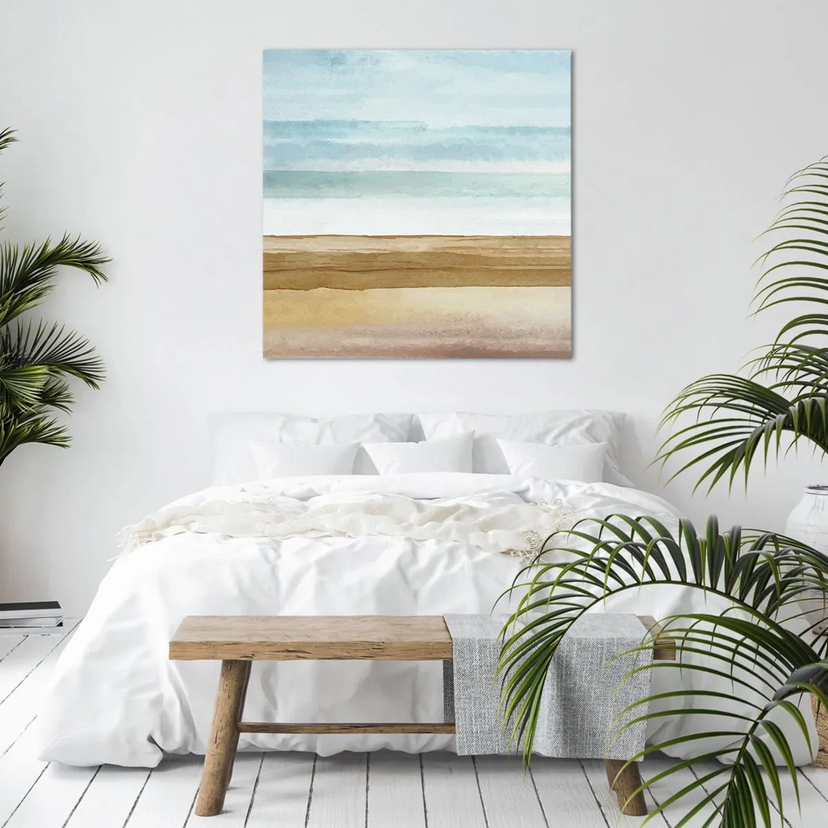 Impression sur toile - Image sur toile - Réconfort - 40x40 cm