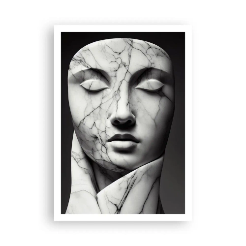 Affiche - Poster - Marmurowe kształty - 70x100 cm