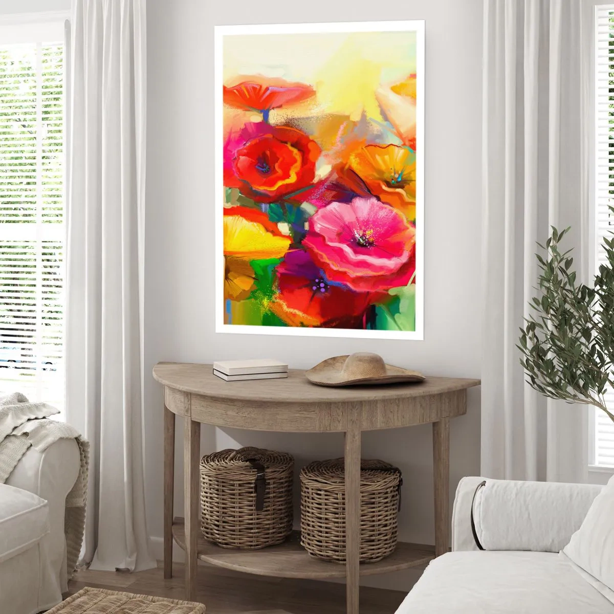 Affiche - Poster - Pas seulement rouge - 30x40 cm