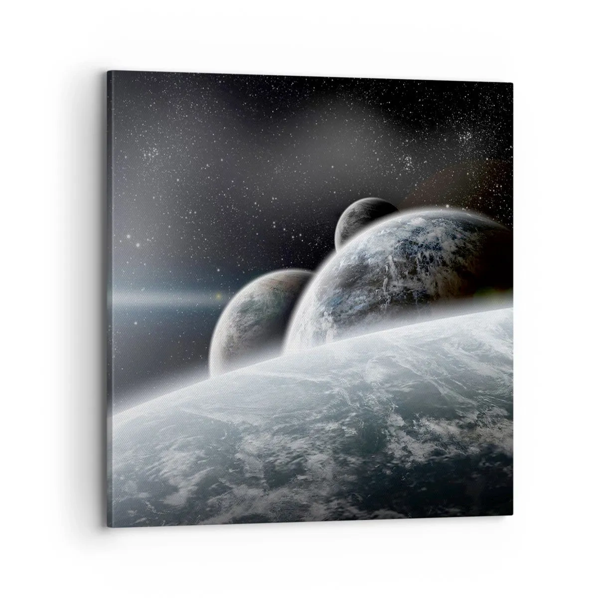 Impression sur toile - Image sur toile - Musique cosmique des sphères - 70x70 cm