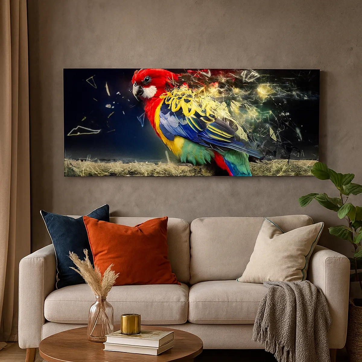 Impression sur toile - Image sur toile - Messager d'éclat - 30x30 cm