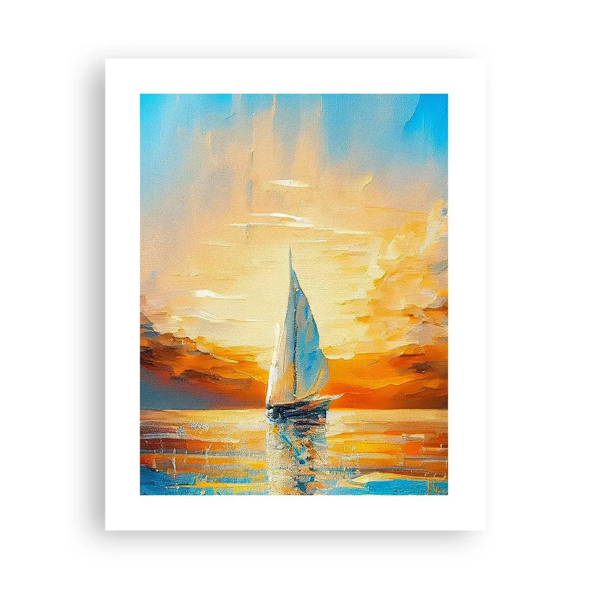 Affiche - Poster - Expédition en or - 40x50 cm