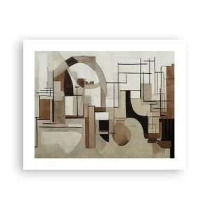 Affiche - Poster - Paysage urbain 2.0 - 50x40 cm