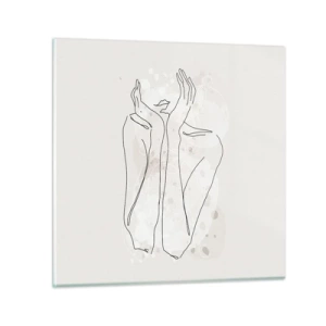 Impression sur verre - Image sur verre - Instant de rêve - 30x30 cm