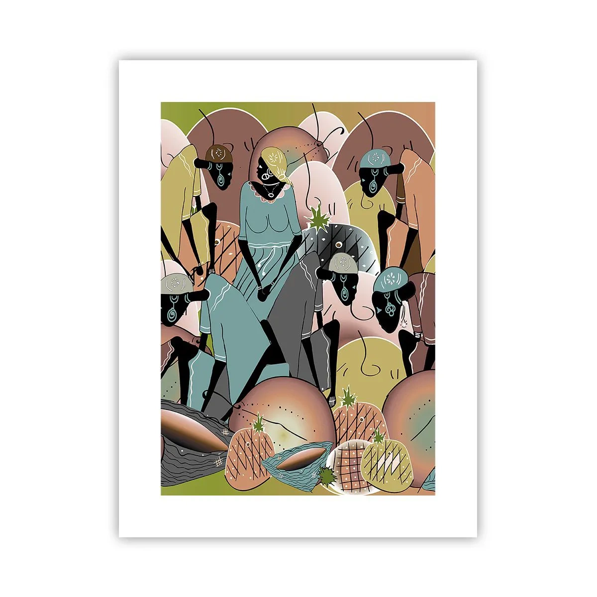 Affiche - Poster - De grandes fêtes arrivent - 30x40 cm