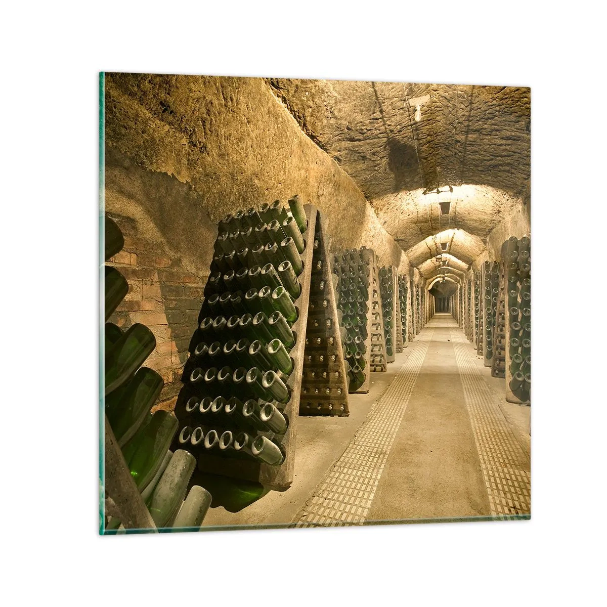 Impression sur verre - Image sur verre - L'éveil du goût - 60x60 cm