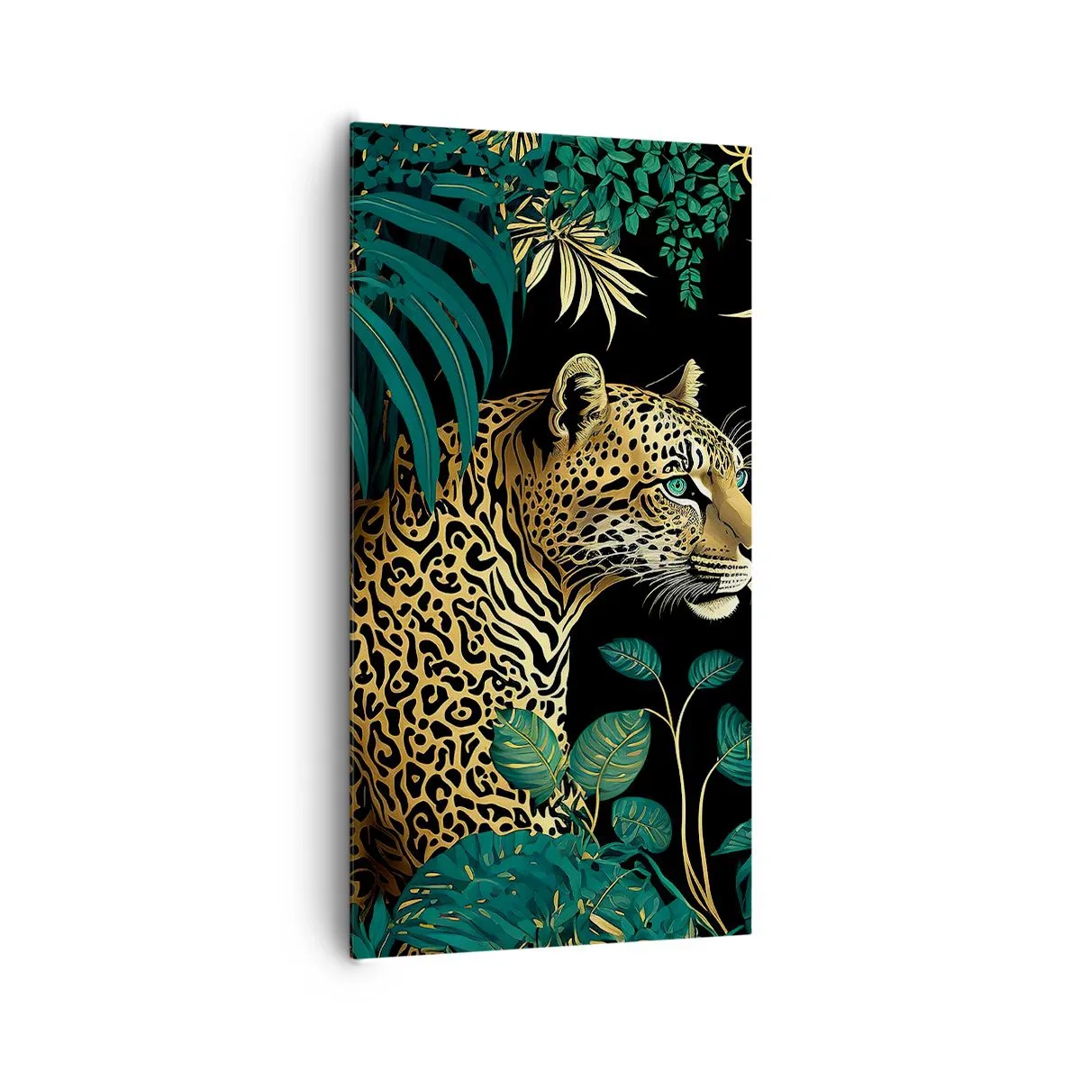 Impression sur toile - Image sur toile - Un hôte dans la jungle - 65x120 cm