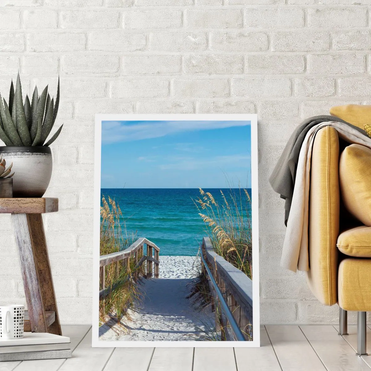 Affiche - Poster - Au soleil, sous le vent - 40x50 cm