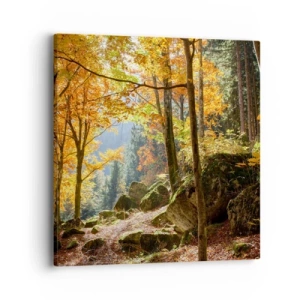 Impression sur toile - Image sur toile - Il est temps de se détendre - 40x40 cm