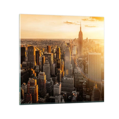 Impression sur verre - Image sur verre - Grandir au soleil - 30x30 cm