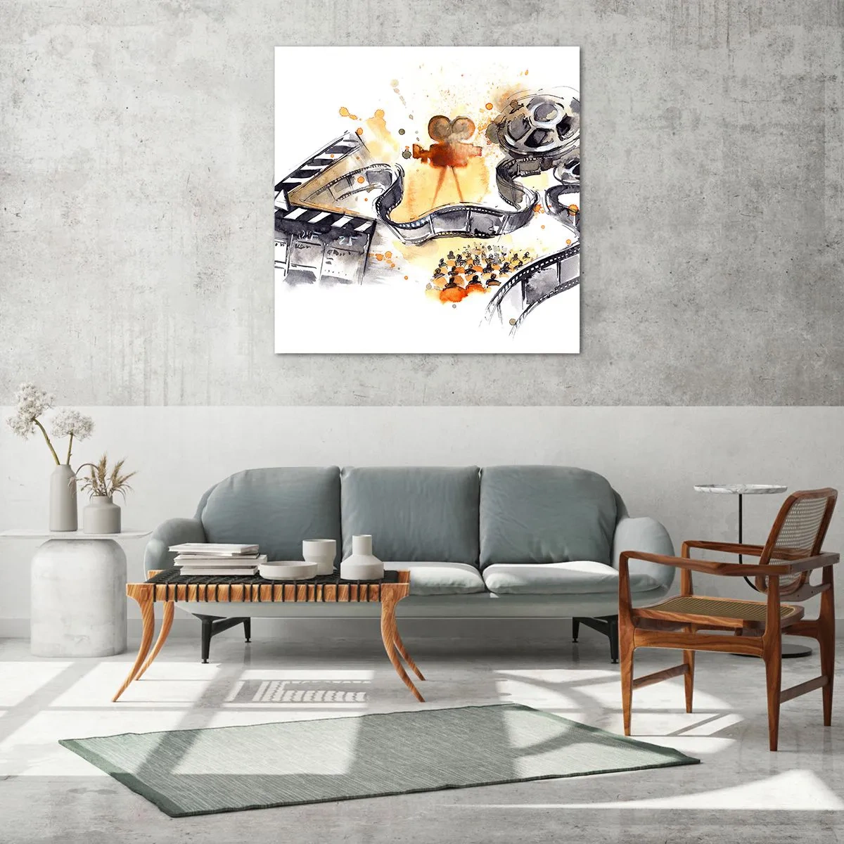 Impression sur verre - Image sur verre - Au pays des rêves - 60x60 cm