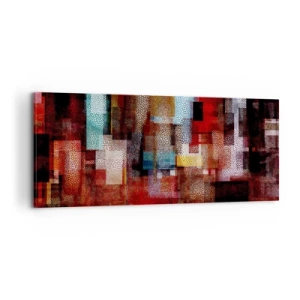 Impression sur toile - Image sur toile - Mélange de confusions - 100x40 cm