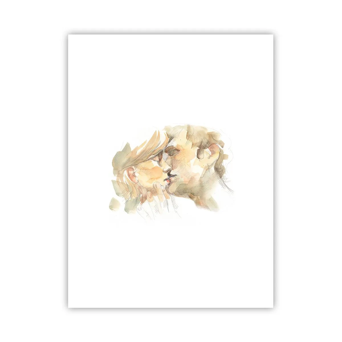 Affiche - Poster - A moitié trouvé ? - 30x40 cm
