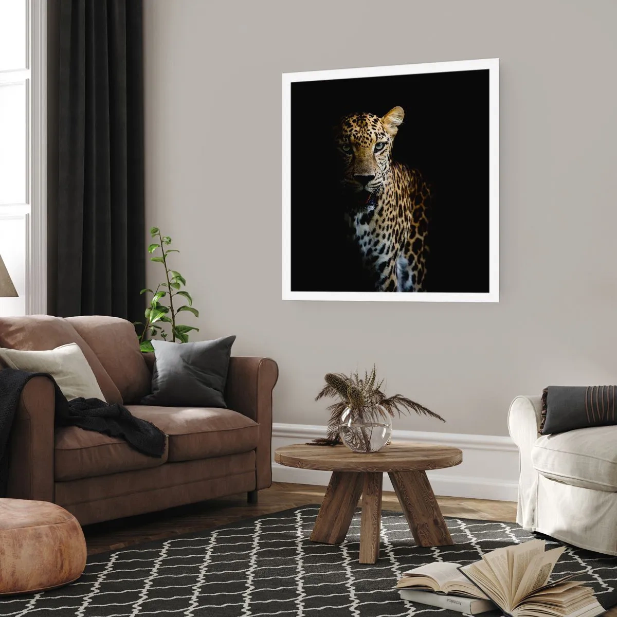 Affiche - Poster - Beauté sombre - 60x60 cm