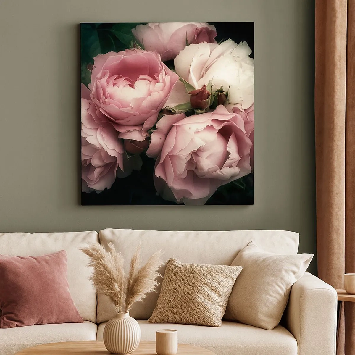 Impression sur toile - Image sur toile - Le charme de la belle époque - 30x30 cm