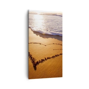 Impression sur toile - Image sur toile - Confession de vacances - 55x100 cm