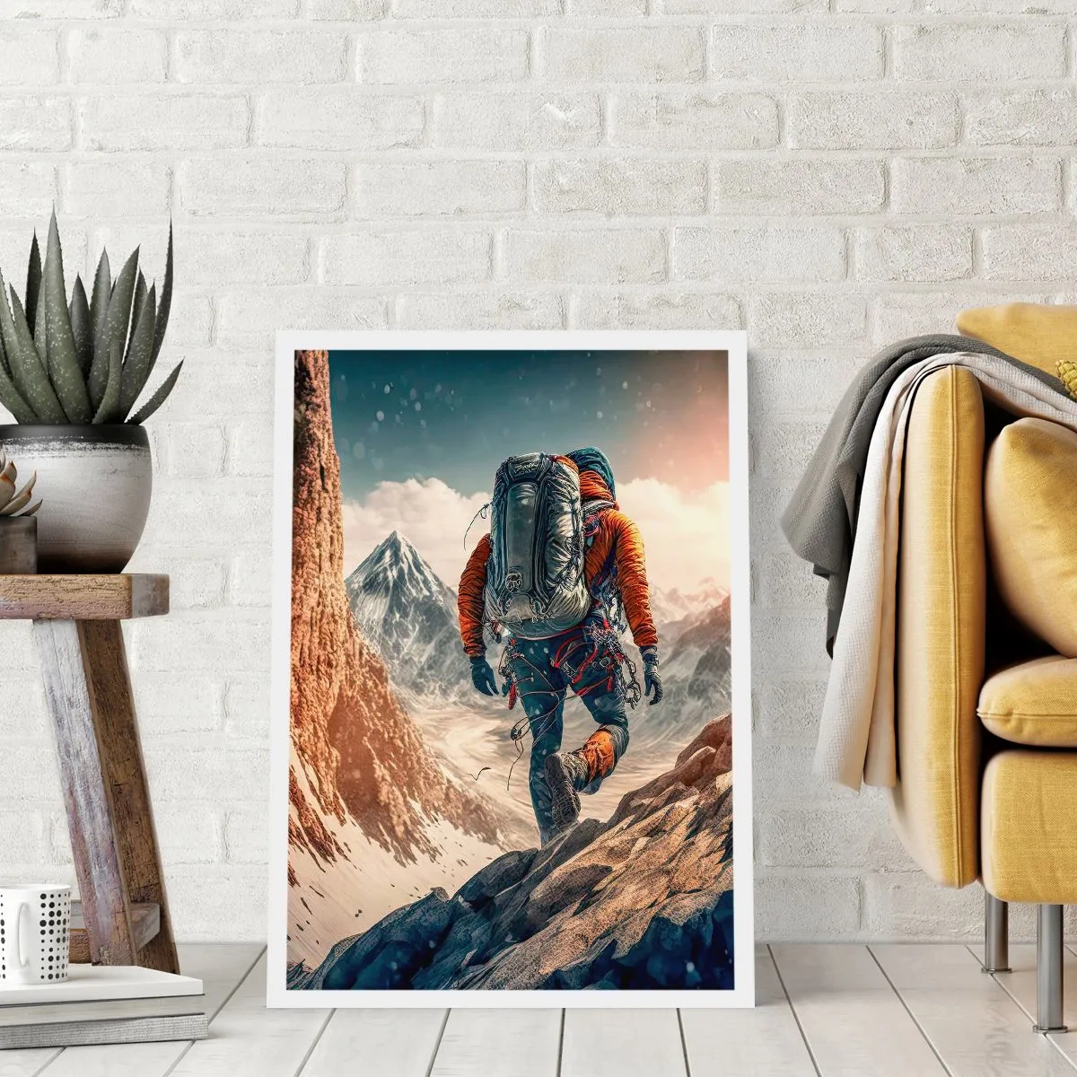 Affiche - Poster - Guerrier solitaire - 70x100 cm