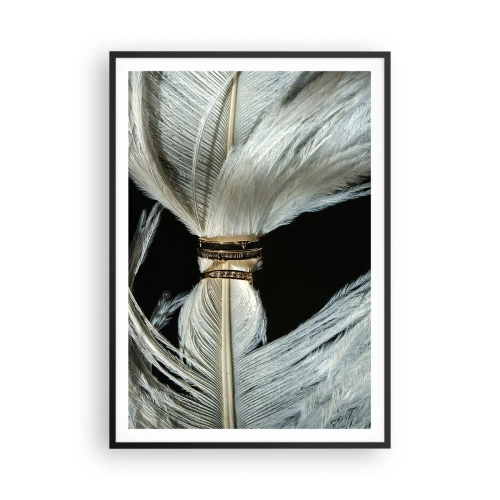 Affiche dans un cadre noir - Poster - ... et je ne te laisserai pas ... - 70x100 cm