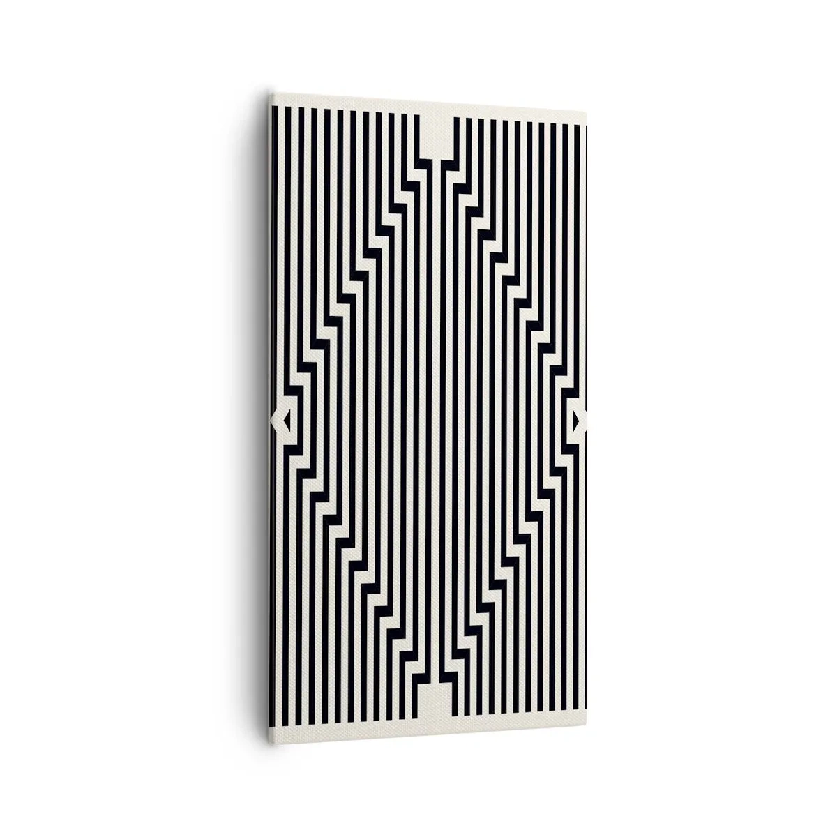 Impression sur toile - Image sur toile - Illusion géométrique - 55x100 cm