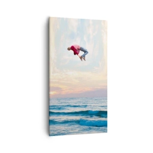 Impression sur toile - Image sur toile - Vers une autre dimension - 55x100 cm