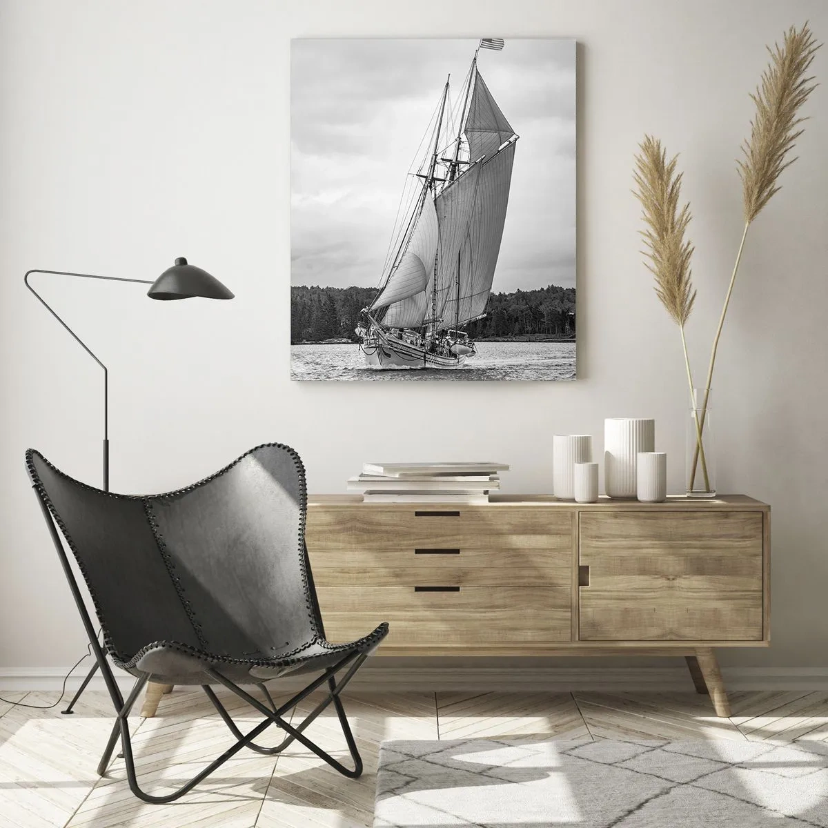 Impression sur verre - Image sur verre - Frères du vent - 80x120 cm