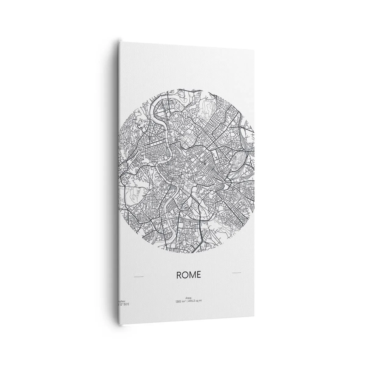 Impression sur toile - Image sur toile - Anatomie de Rome - 65x120 cm