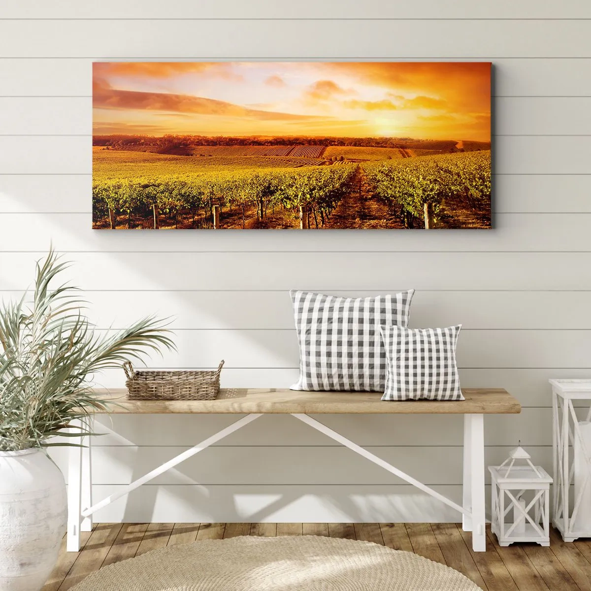 Impression sur toile - Image sur toile - Légèrement fruité avec une pointe de soleil - 100x40 cm