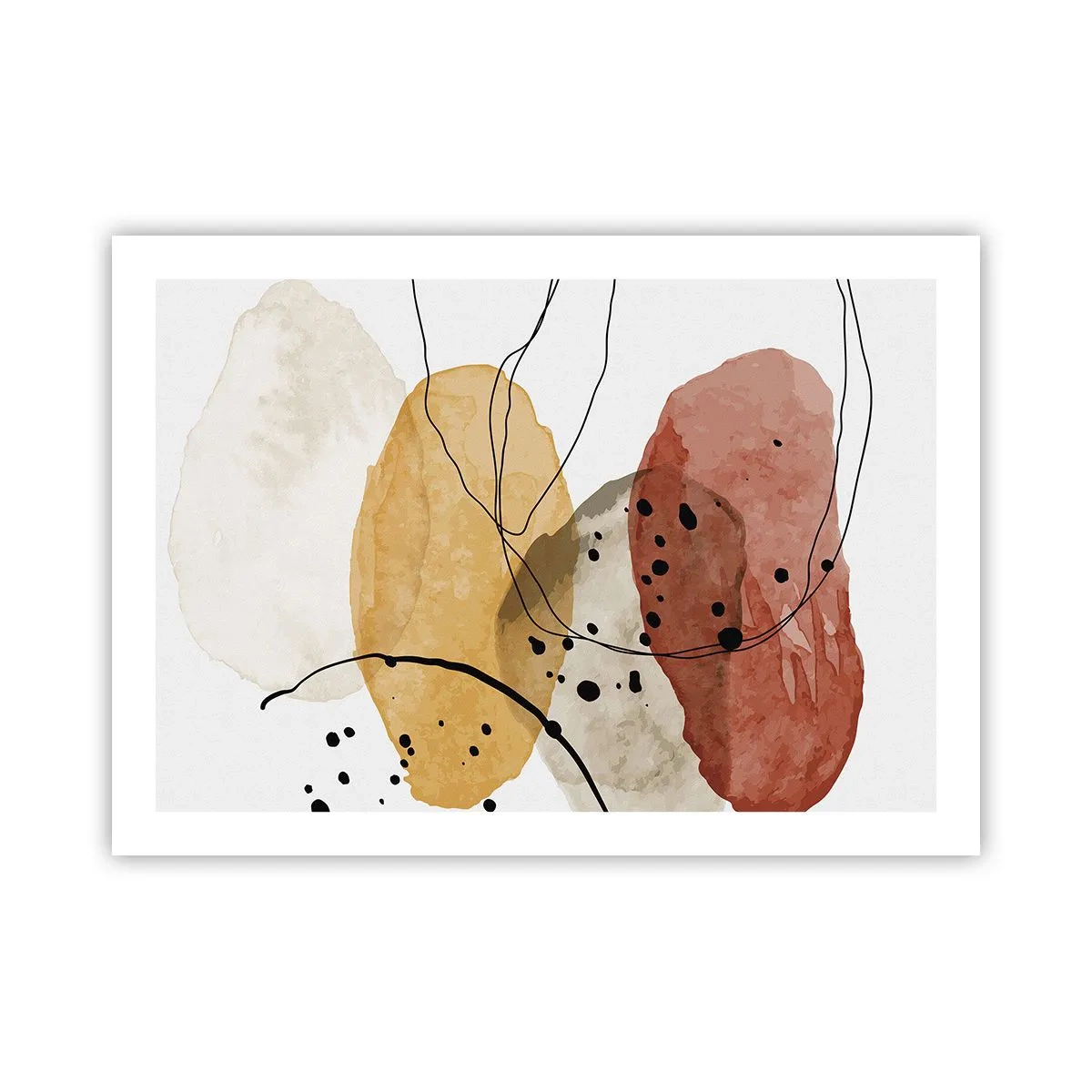 Affiche - Poster - Léger et transparent comme l'air - 70x50 cm
