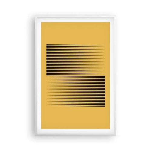 Affiche dans un cadre blanc - Poster - Cadre opposé - 61x91 cm