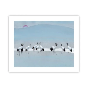 Affiche - Poster - Après une chaude journée - 50x40 cm