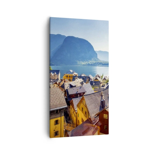 Impression sur toile - Image sur toile - ça ne pourrait pas être plus pittoresque - 55x100 cm