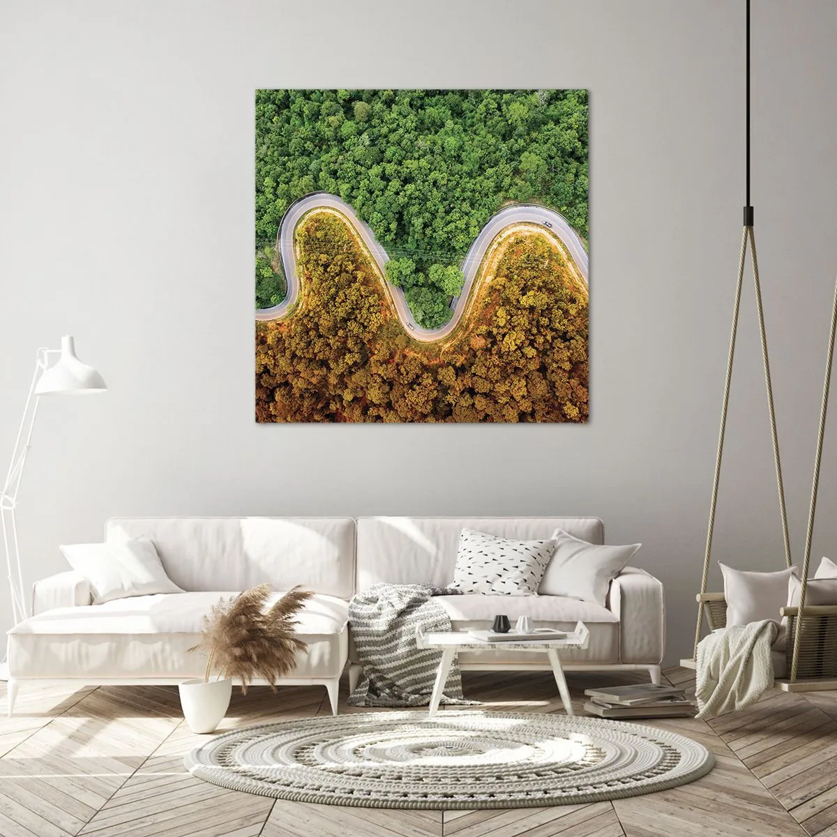 Impression sur toile - Image sur toile - Frontieres et differences - 30x30 cm