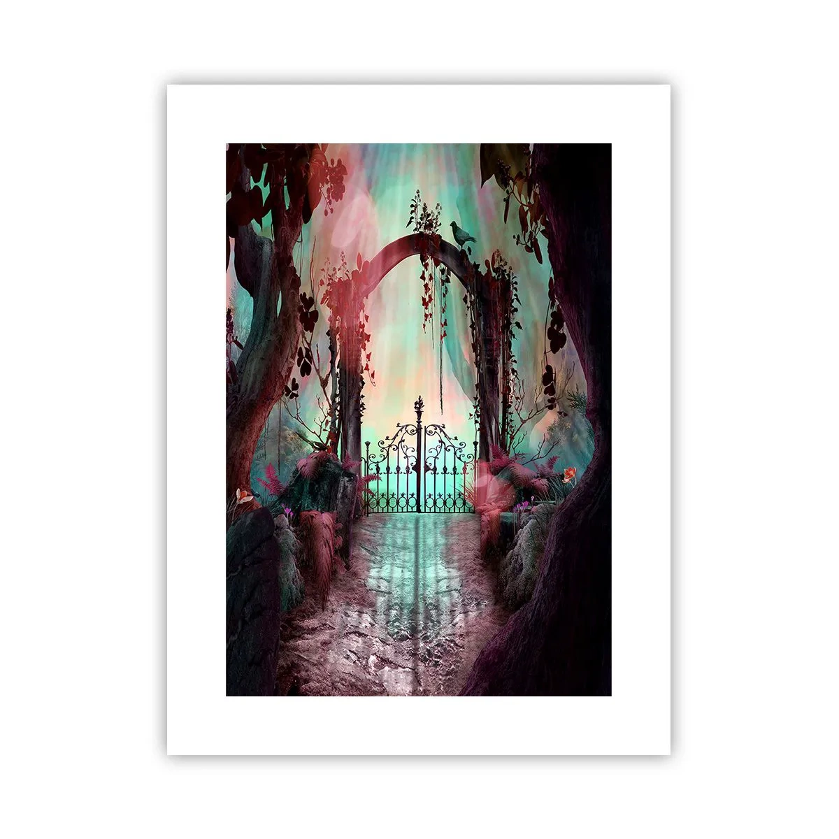 Affiche - Poster - Jardin secret - 30x40 cm
