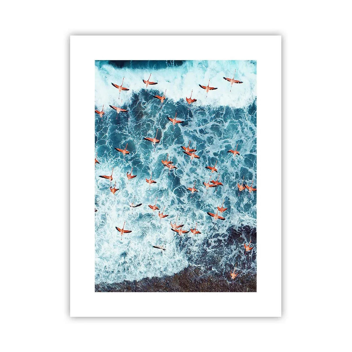 Affiche - Poster - Défilé du bord de mer - 30x40 cm