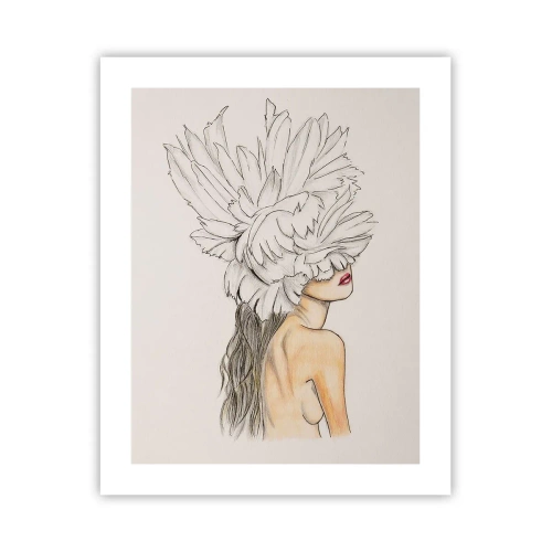 Affiche - Poster - Beauté couronnée - 40x50 cm