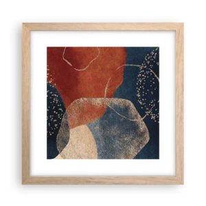 Affiche dans un chêne clair - Poster - La légèreté de l'être - 30x30 cm