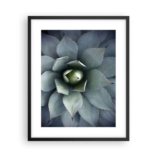 Affiche dans un cadre noir - Poster - Wabi et observe - 40x50 cm