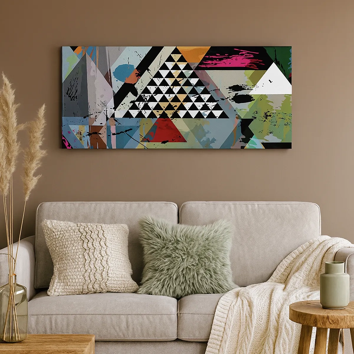 Impression sur toile - Image sur toile - Comme c'est facile - 30x30 cm