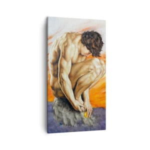 Impression sur toile - Image sur toile - Plongé dans ses pensées - 45x80 cm