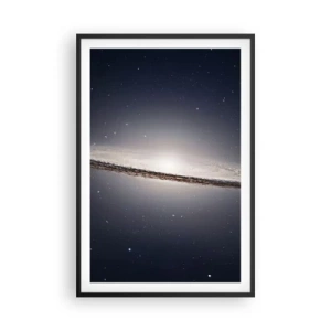 Affiche dans un cadre noir - Poster - Il y a bien longtemps, dans une galaxie très lointaine… - 61x91 cm
